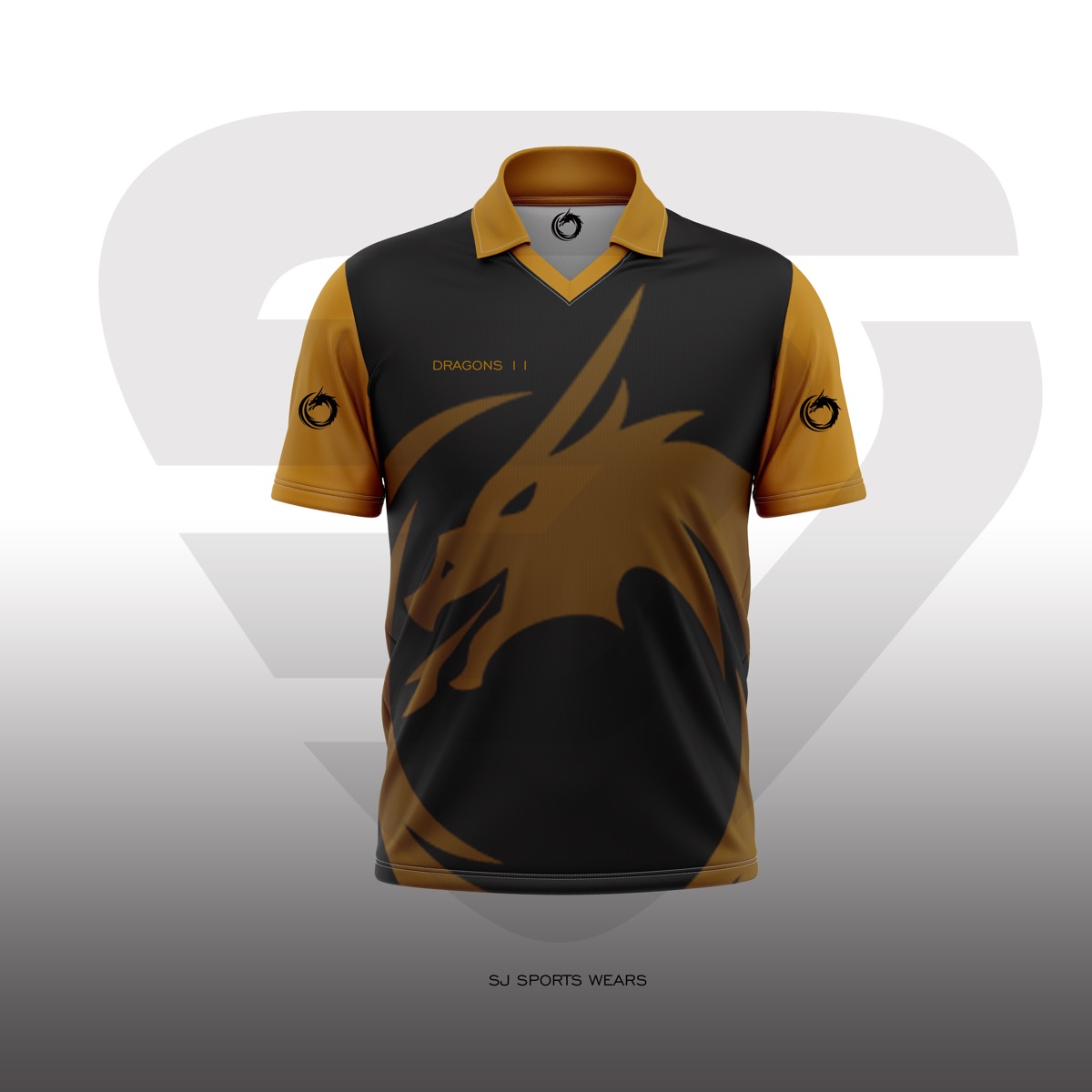 Short sleeve cricket jersey variant