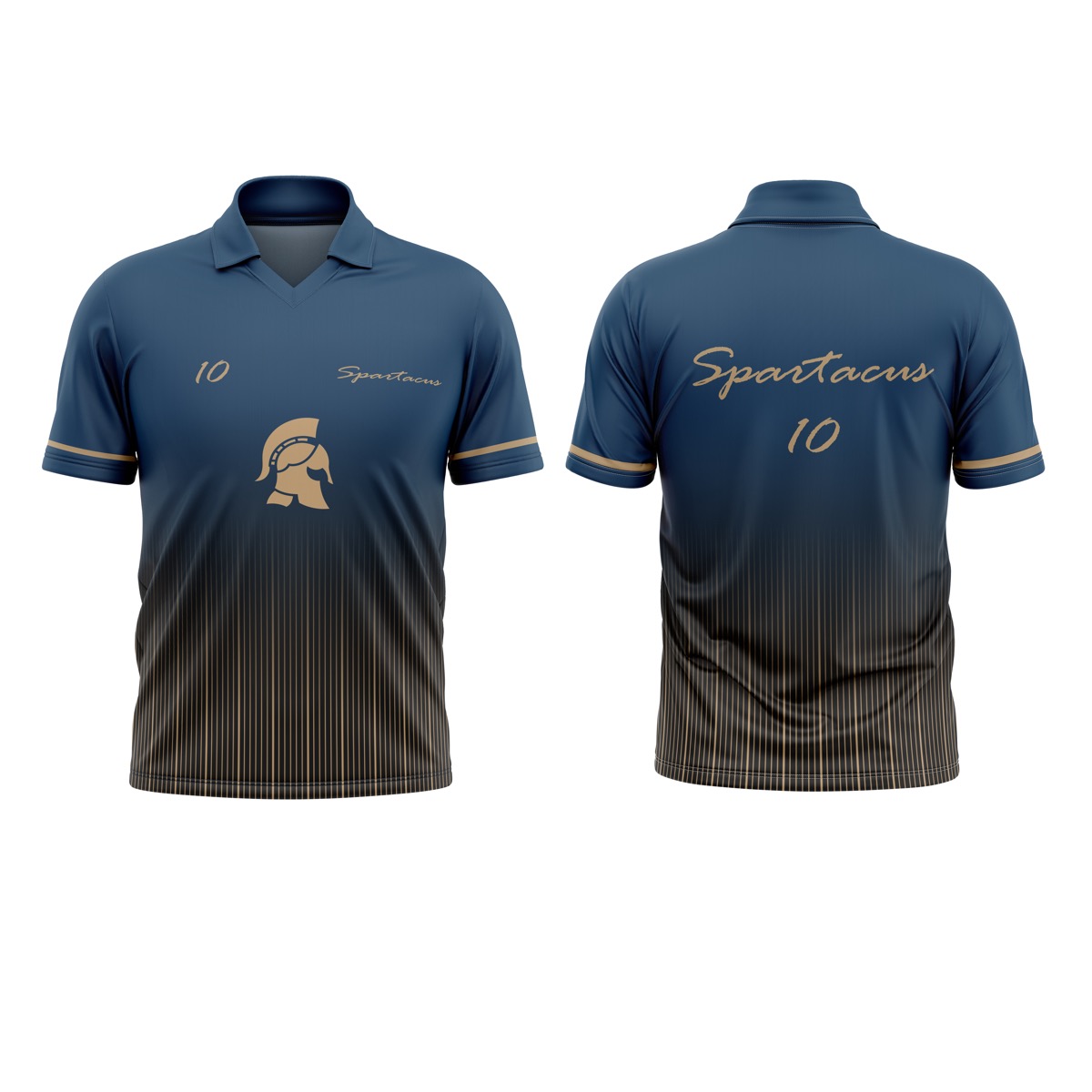 Shirt front and back